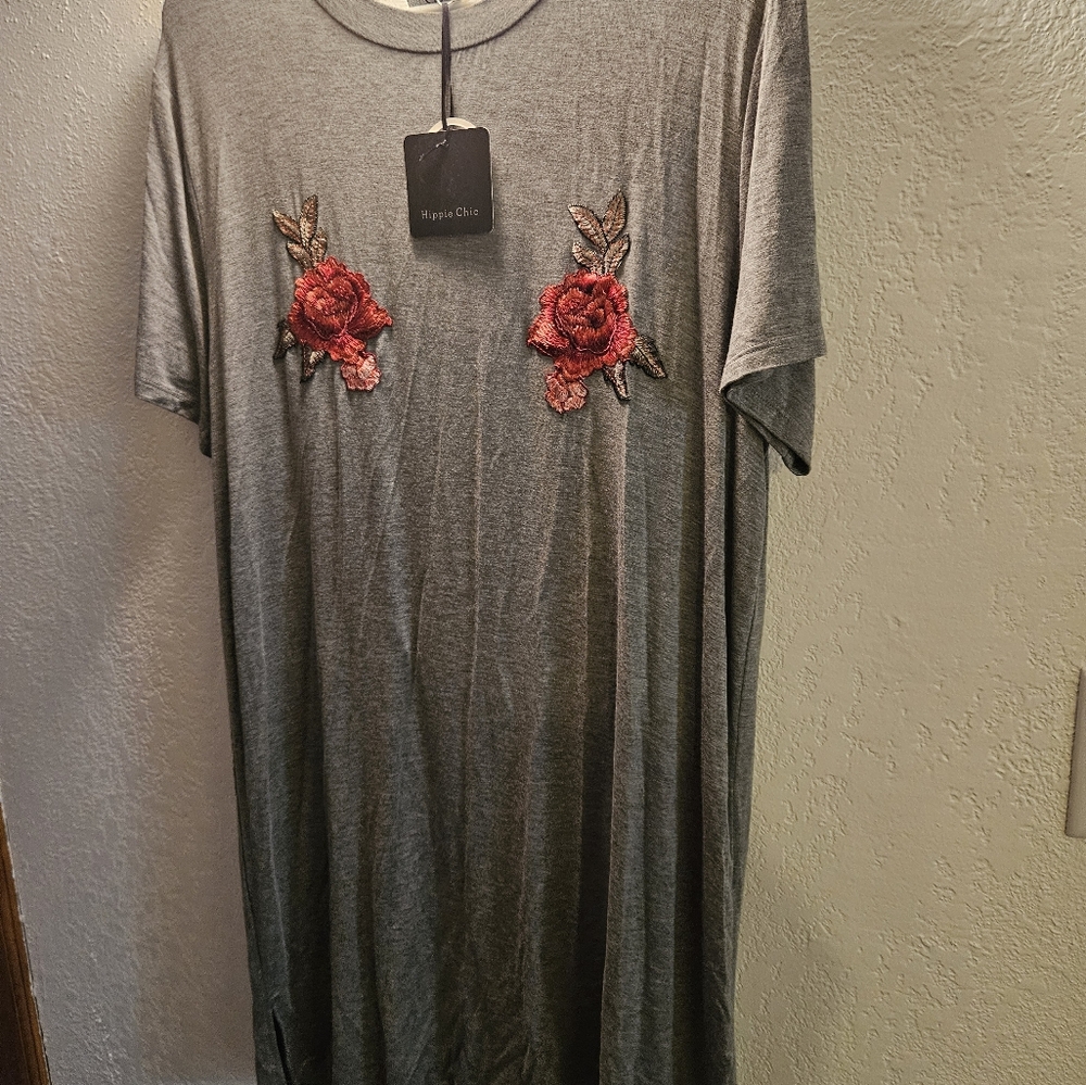 XL TEE SHIRT DRESS. NWT. Buy 1 Clothing Item, Get 1 Free